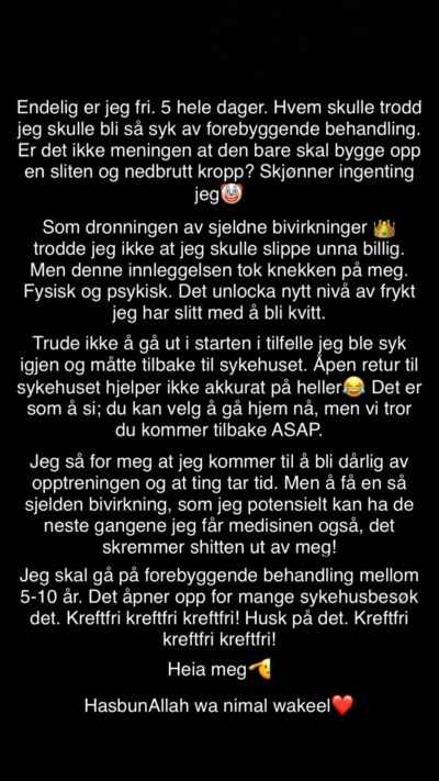 Sahra til slutt